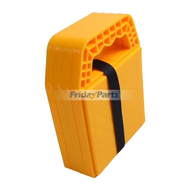 4 Stück gelbes stabilisierendes Wagenheberpolsterfür Fahrzeug