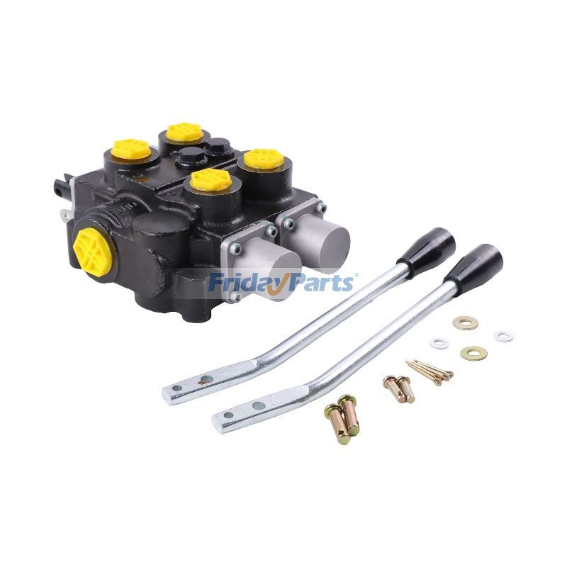 Aftermarket Cross 136250 BA211AAG3EA0 SBA22 Hydraulic 2 Spool 2-Way Open Center Control Valve