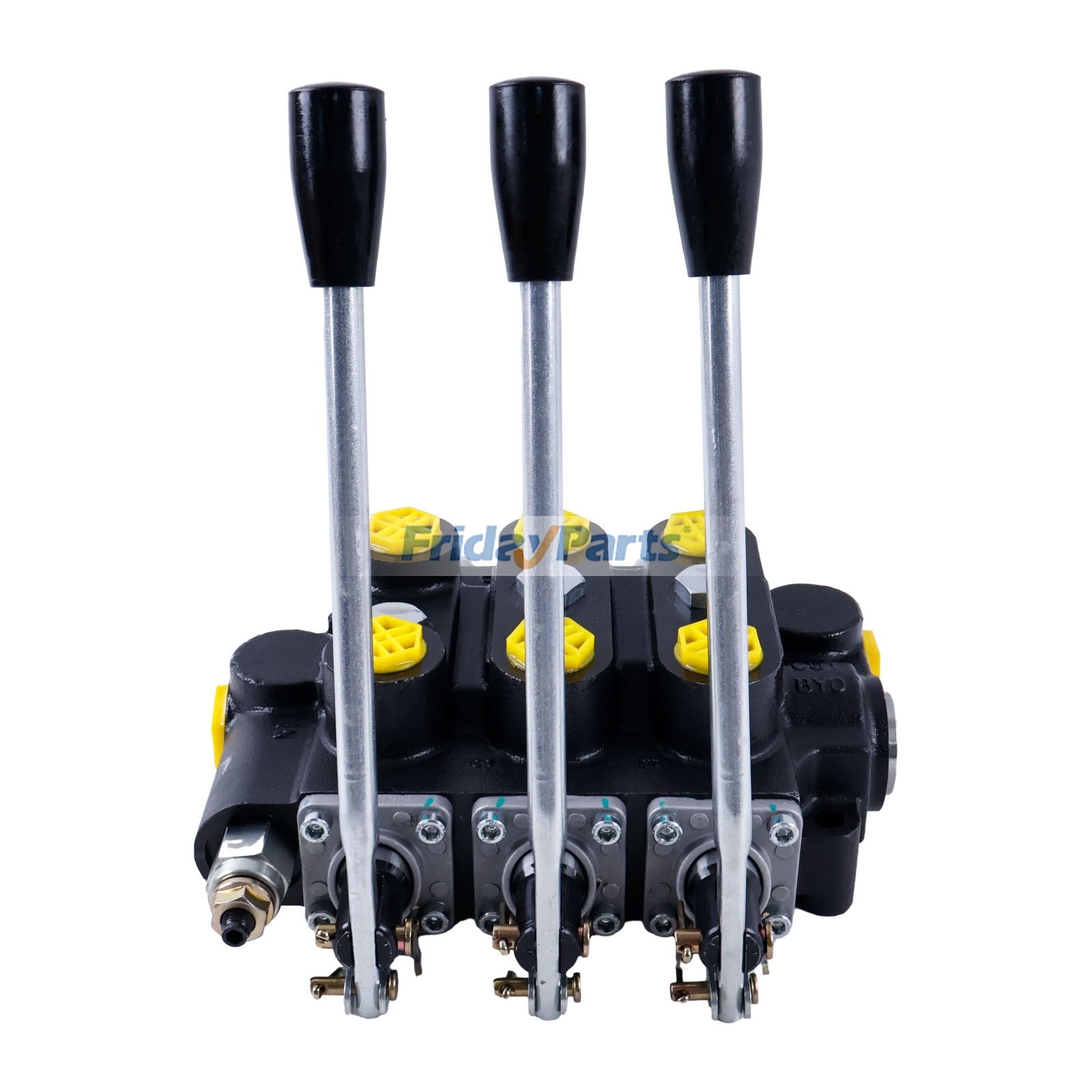 Hydraulisches Dreifach-Steuerventil mit 3-Wege-Ausgängen und offener Mittelstellung – Ersetzt Cross 145737 BA3111AAAG3EAO SBA222für Für andere Marken