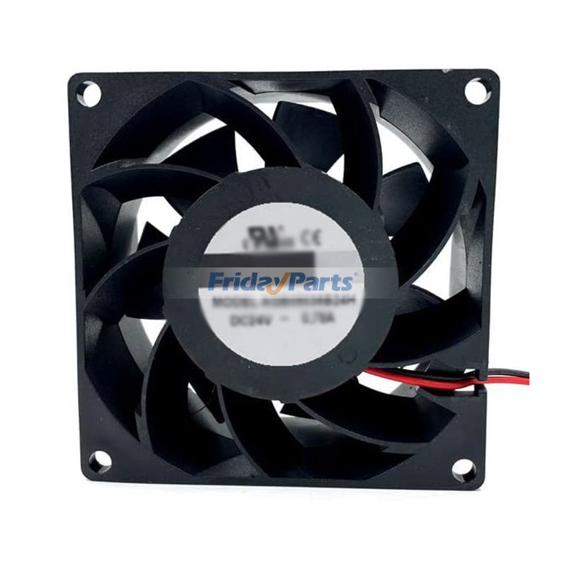 Ventilateur de refroidissement Crown AGB08038B24H 24 V 0,75 A de rechange