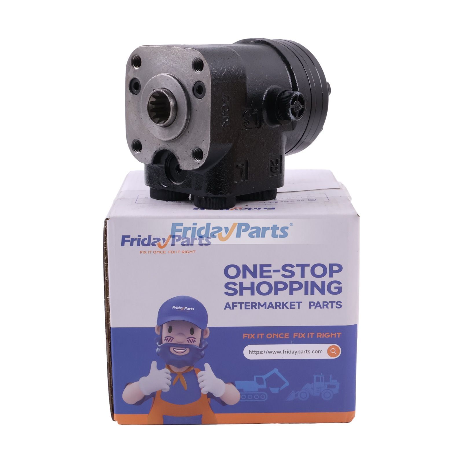 Aftermarket Danfoss 150-3142 Hydraulic Steering Motor for Excavator Dozer Loader Tractor Harvester
