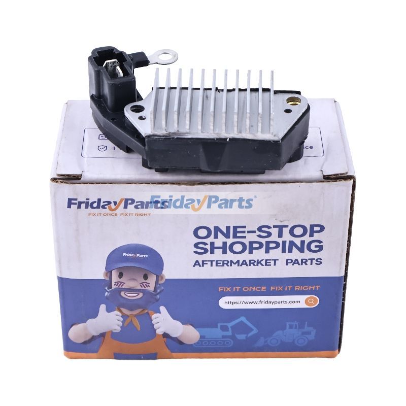 Régulateur de tension d'alternateur Denso 126000-0600 126000-0760 IN254 pour générateur de tracteur Kubota Komatsu Gehl John Deere Yale