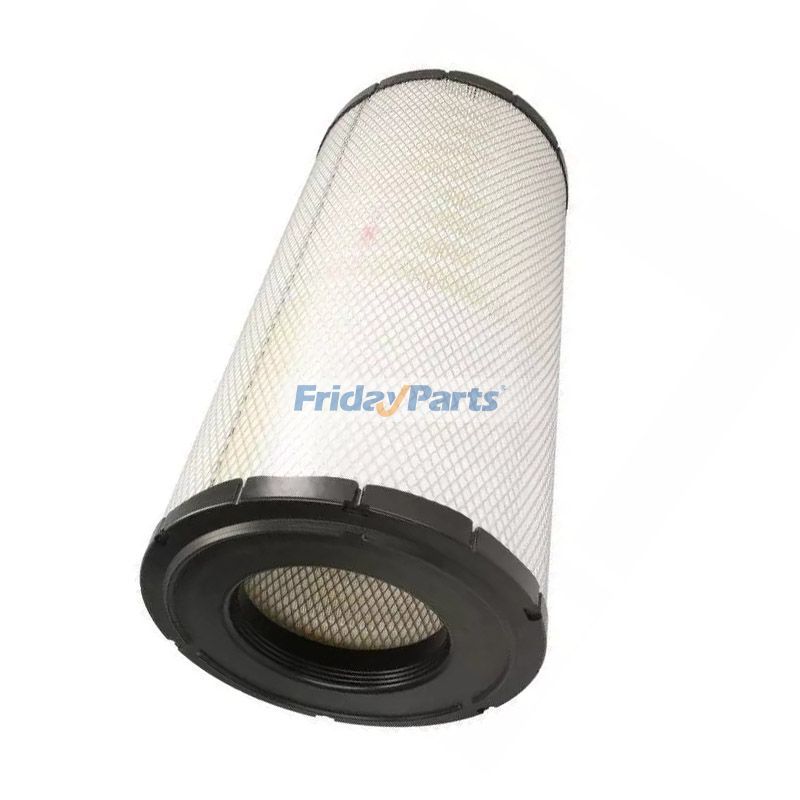 Filtro de aire Fleetguard AF26214 P781199 de repuesto para motores Daf XE315C, PE228C, PE265C y XE355C; y cosechadoras Massey Ferguson MF7254, MF7256, MF7272 y MF7276.
