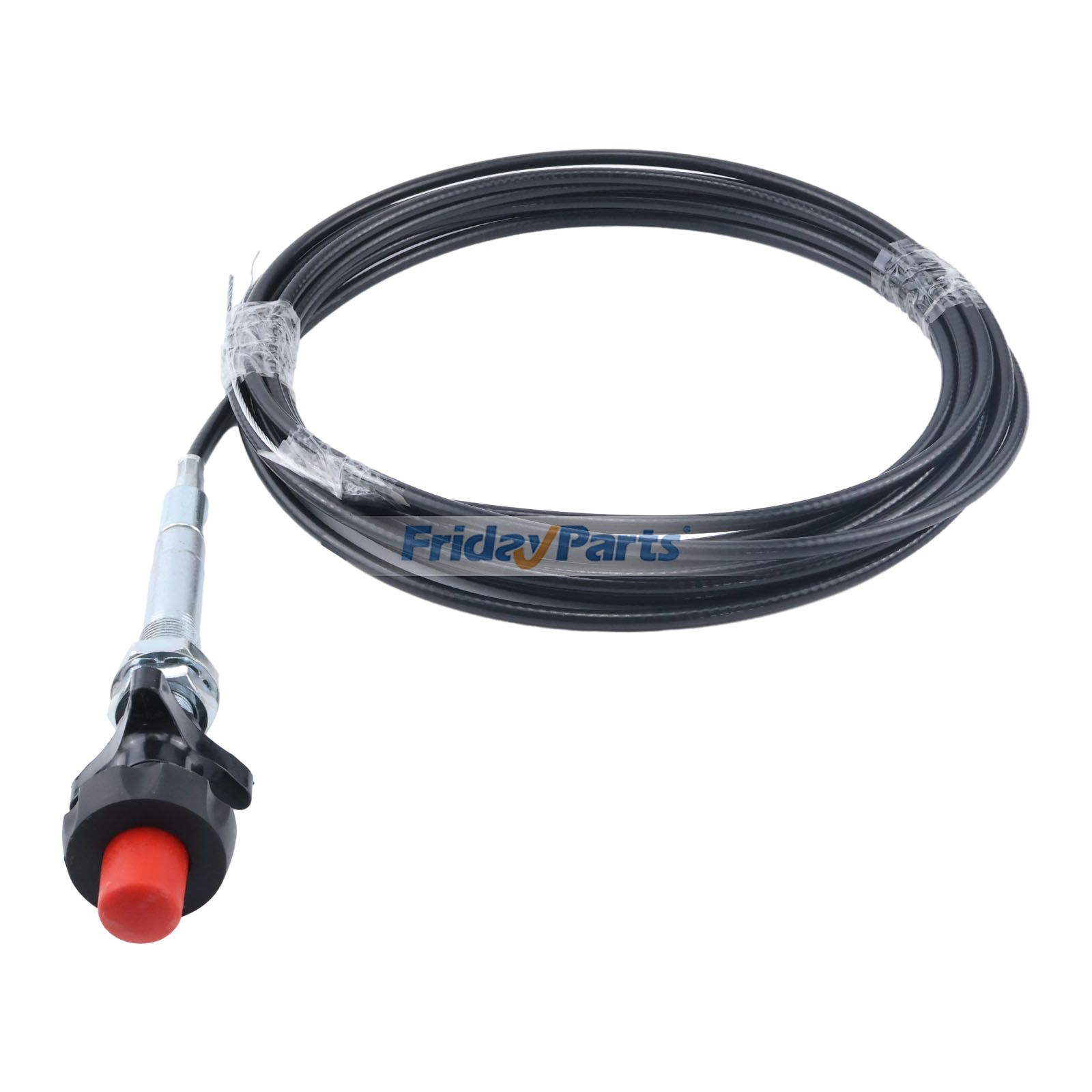 Aftermarket Dorman 55206 25 Ft Length Control Cable with 2 Inch Knob for Tractor