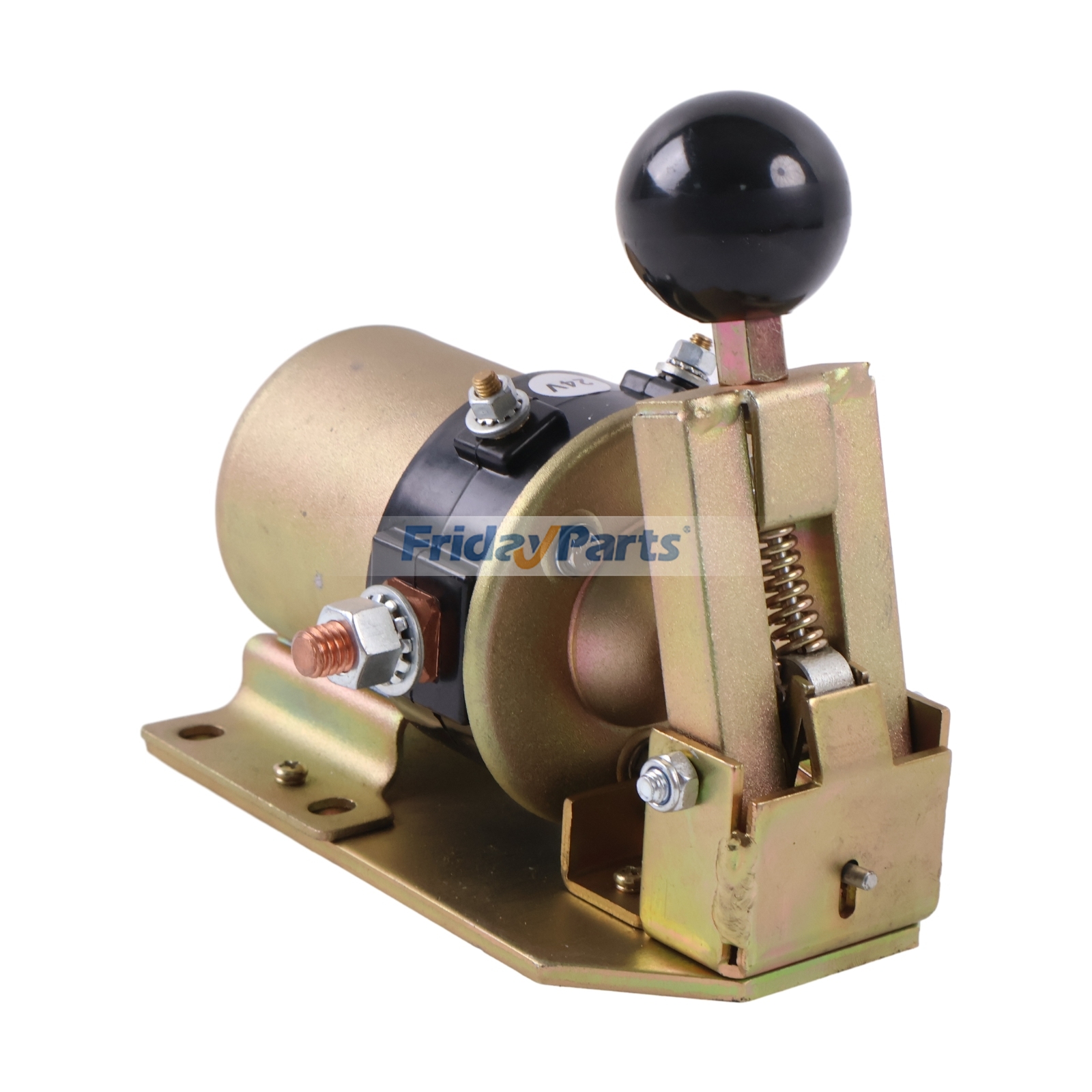 Emergency Starter Solenoid 535-0098 for Caterpillar CAT Engine 3208 3306 3406 3406B 3406C - Replaces Dumore