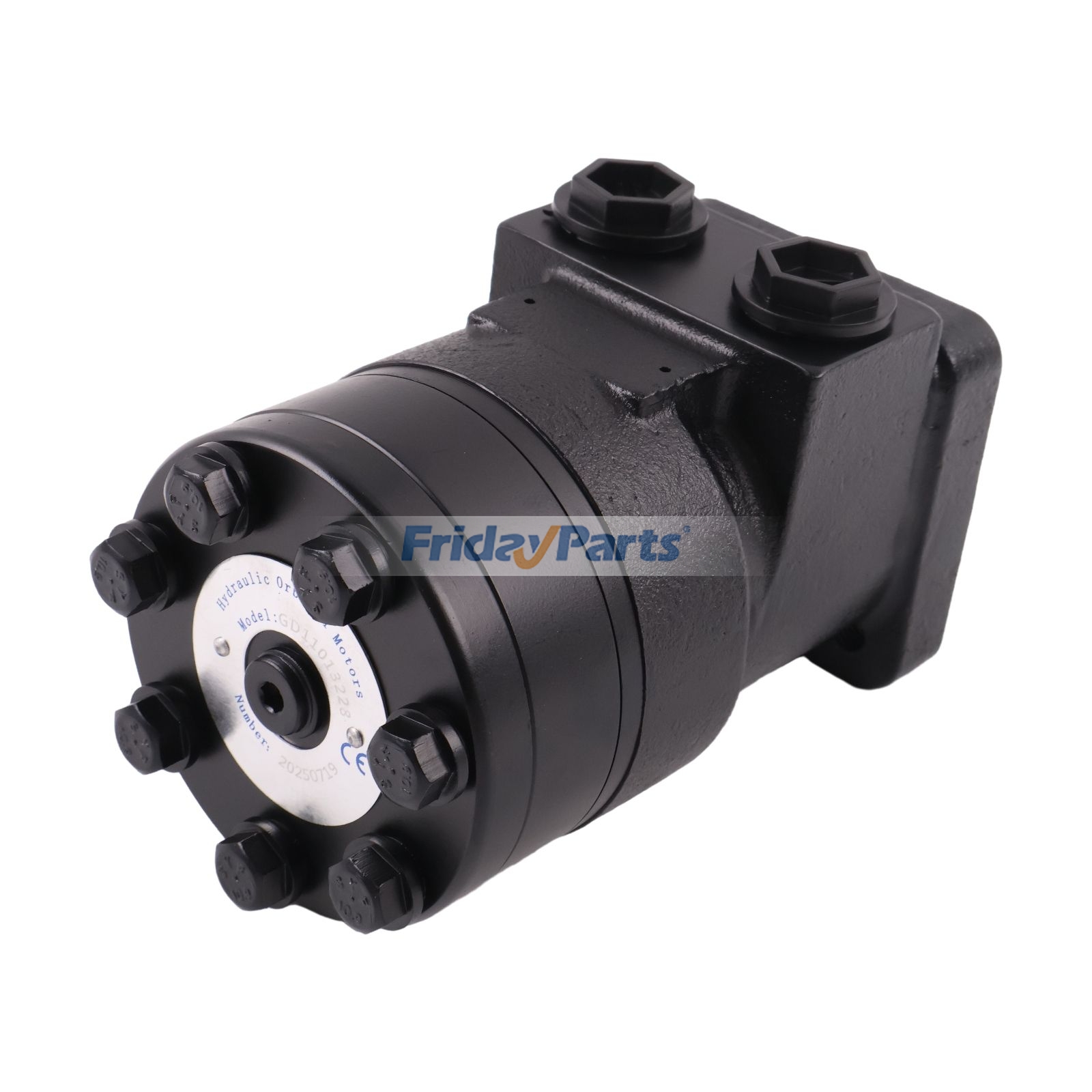 Motor hidráulico BMPH125H4KP para excavadora, cargadora y empacadora, 9-7076-125 de FridayParts