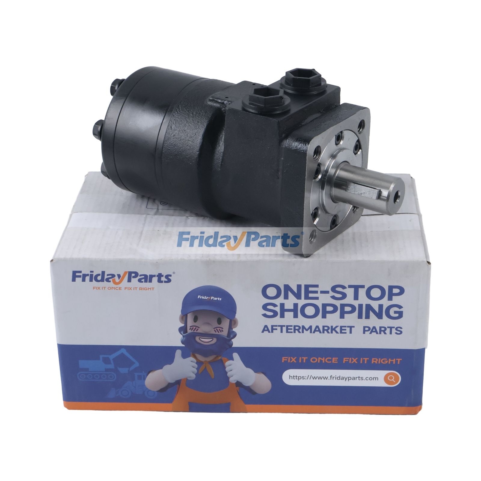 Aftermarket Eaton Char-Lynn H Series 101-2005-009 Hydraulic Motor for Harvester Loader