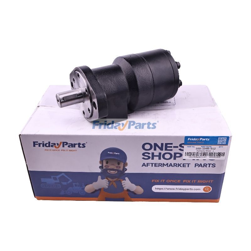 Motor hidráulico de repuesto Eaton Char-Lynn S Series 103-1046-012 para excavadora, cargadora, topadora, tractor, cosechadora y grúa