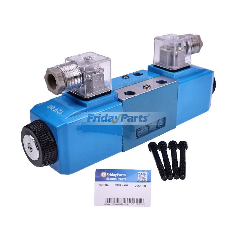 Valve hydraulique Eaton Vickers DG4V-3-0C-MU-G7-60 12 V de rechange pour camion tracteur excavateur chargeur