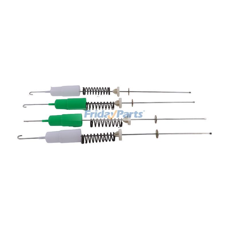 Kit de varilla de suspensión y resorte de arandela de 4 piezas de repuesto GE WH16X26910 WH16X26911 para GTW460AMJ2WW GTW490ACJ2WS GTW680BSJ4WS Para OTRA MARCA