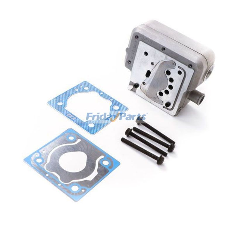 Aftermarket Haldex 9111539202X Air Brake Compressor Cylinder Head Kit for Excavator Loader Dozer