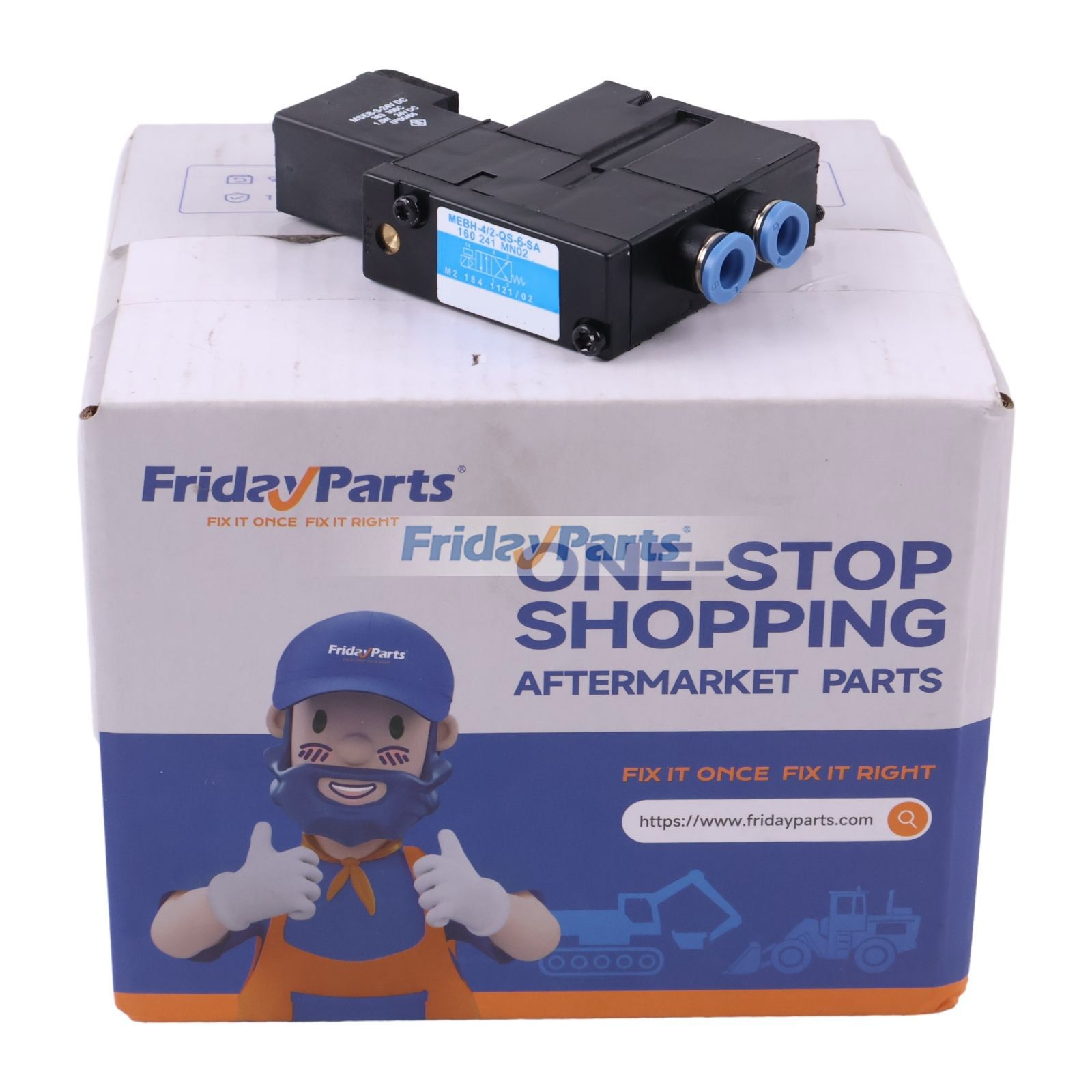 Aftermarket Heidelberg 4/2 Way Valve M2.184.1121/05 Solenoid Valve for Printing Press