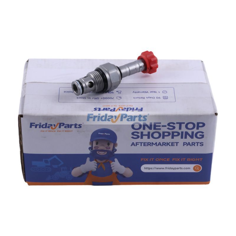 アフターマーケット Hydraforce SV10-22M-0-N-00 ソレノイドポペットカートリッジバルブ、手動リリース付き、掘削機ローダートラクター用