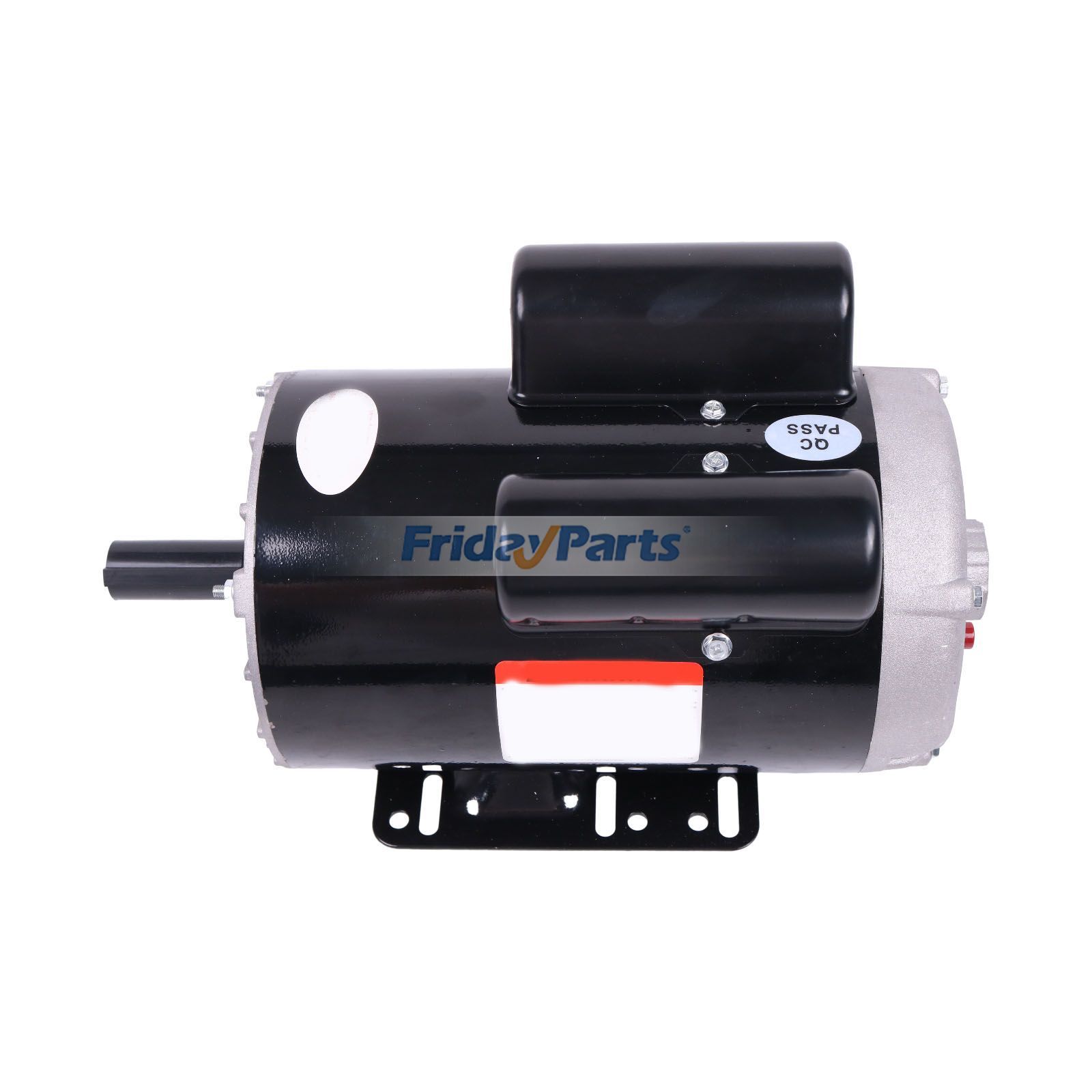Motor eléctrico de servicio pesado para compresor de aire Ingersoll Rand, 230 V, 5 HP, 3450 RPM, eje de 7/8", marco 56, DP120556HZL de FridayParts