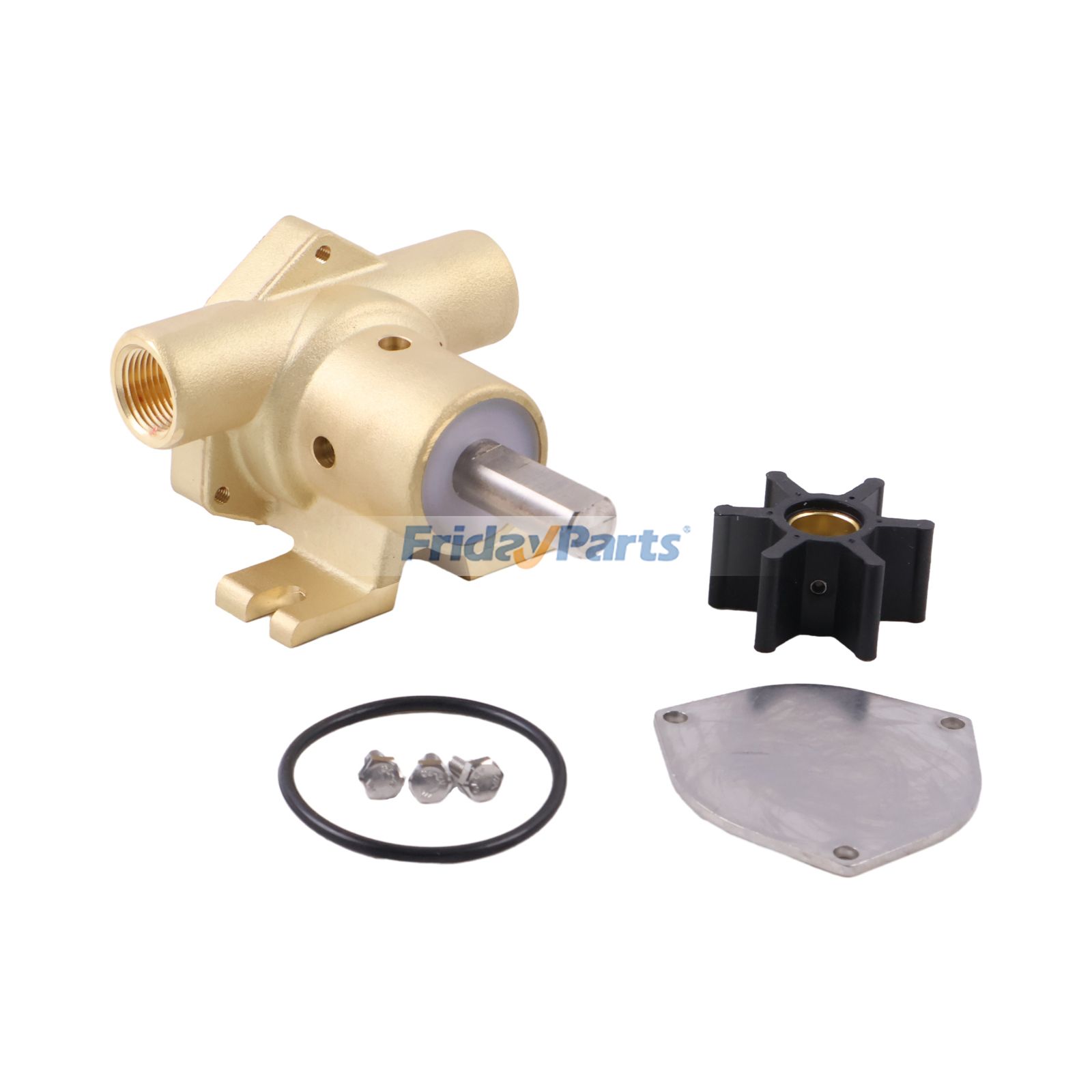 Aftermarket Jabsco 51510-2001 F35B-8 Bronze Flexible Impeller Meerwasserpumpe