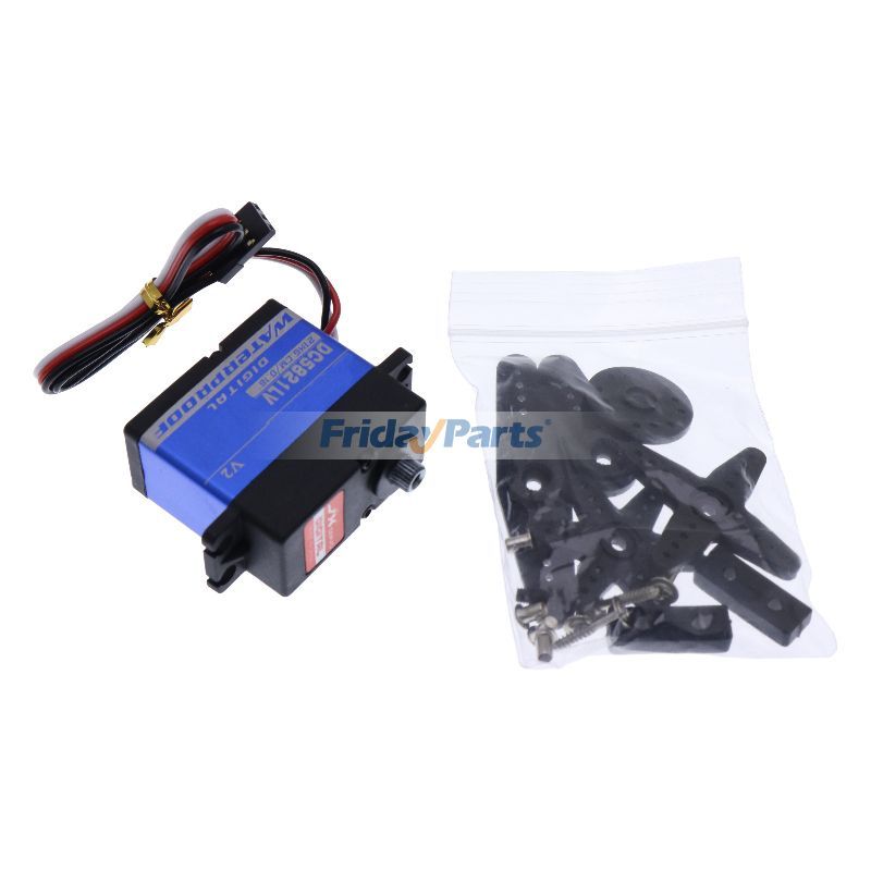 Aftermarket JX DC-5821LV DC5821LV High Torque Metal Gear Digital Waterproof Servo for 1/8 1/10 Scale RC Car