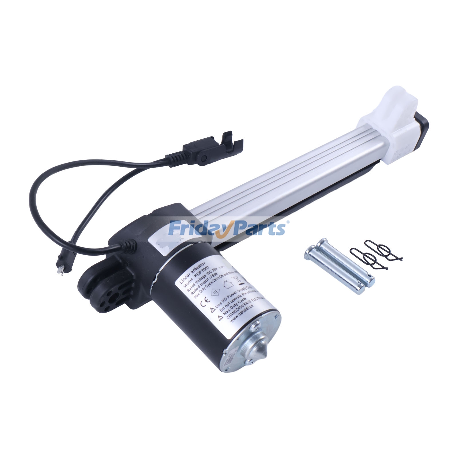 Aftermarket Kaidi KDPT007-186 Linear Actuator for Electric Sofa Massage Chair Seat Bed