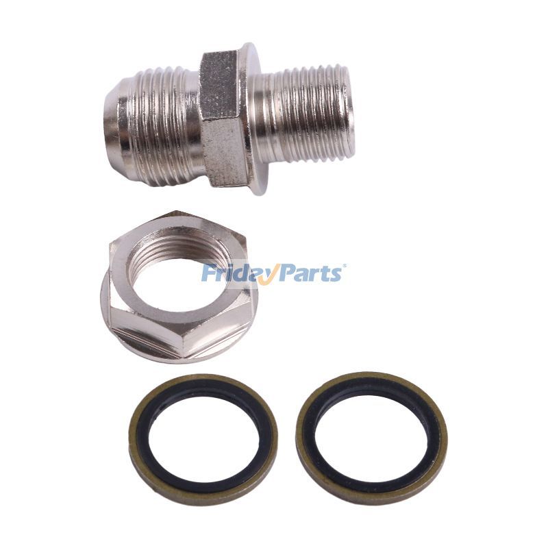 Adaptateur de bouchon de vidange de retour de carter d'huile turbo Kinugawa de rechange 10AN en acier sans soudurepourPour AUTRE MARQUE