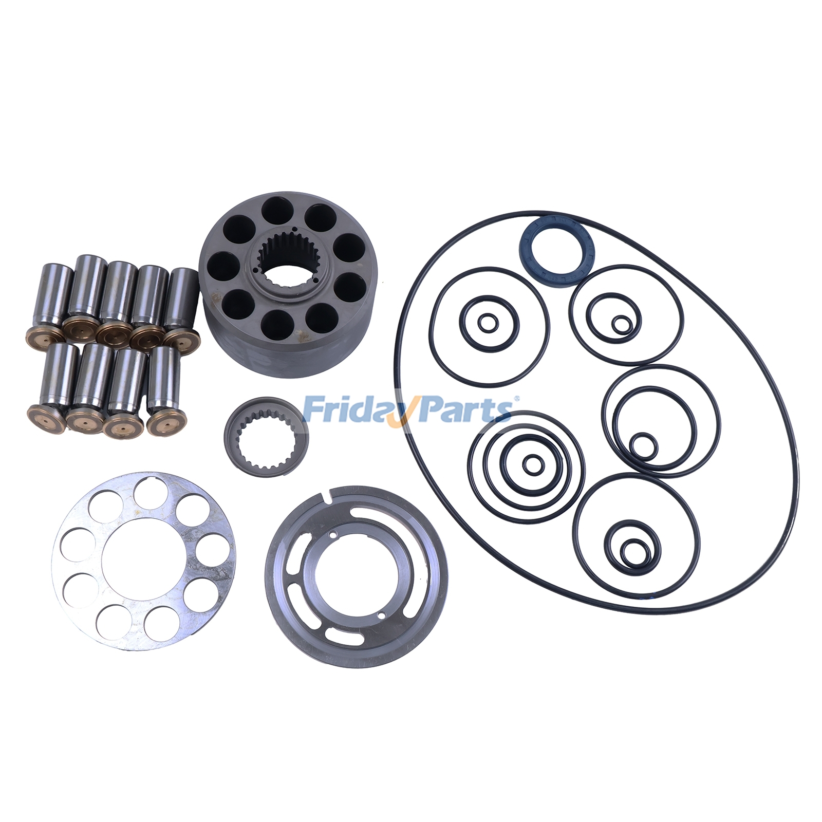 Kit de reconstrucción de bomba hidráulica KYB PSVK-25CKG-HS-6 para excavadora