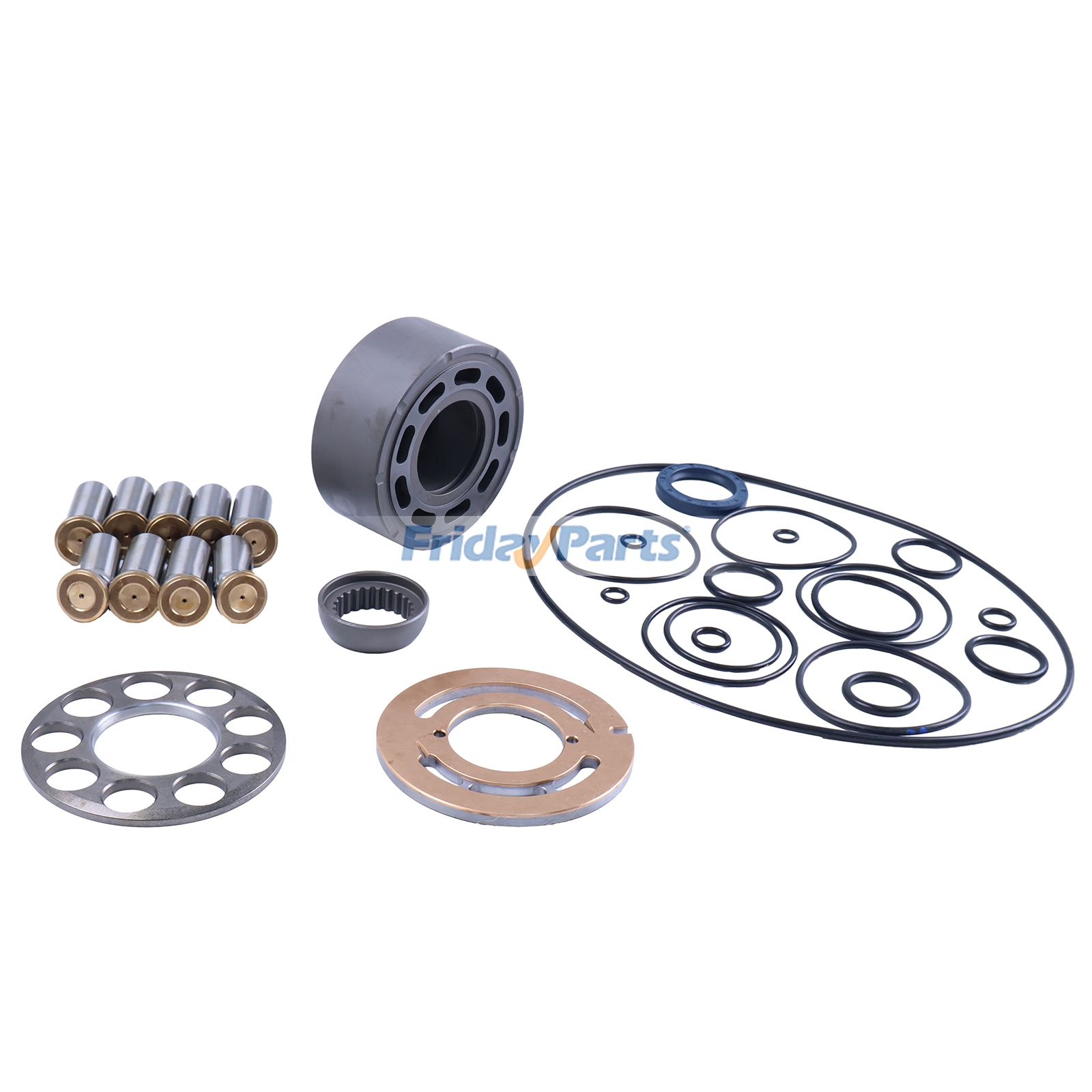 Aftermarket KYB PSVK-25CKG-HS-6 Hydraulic Pump Rebuild Kit for Excavator