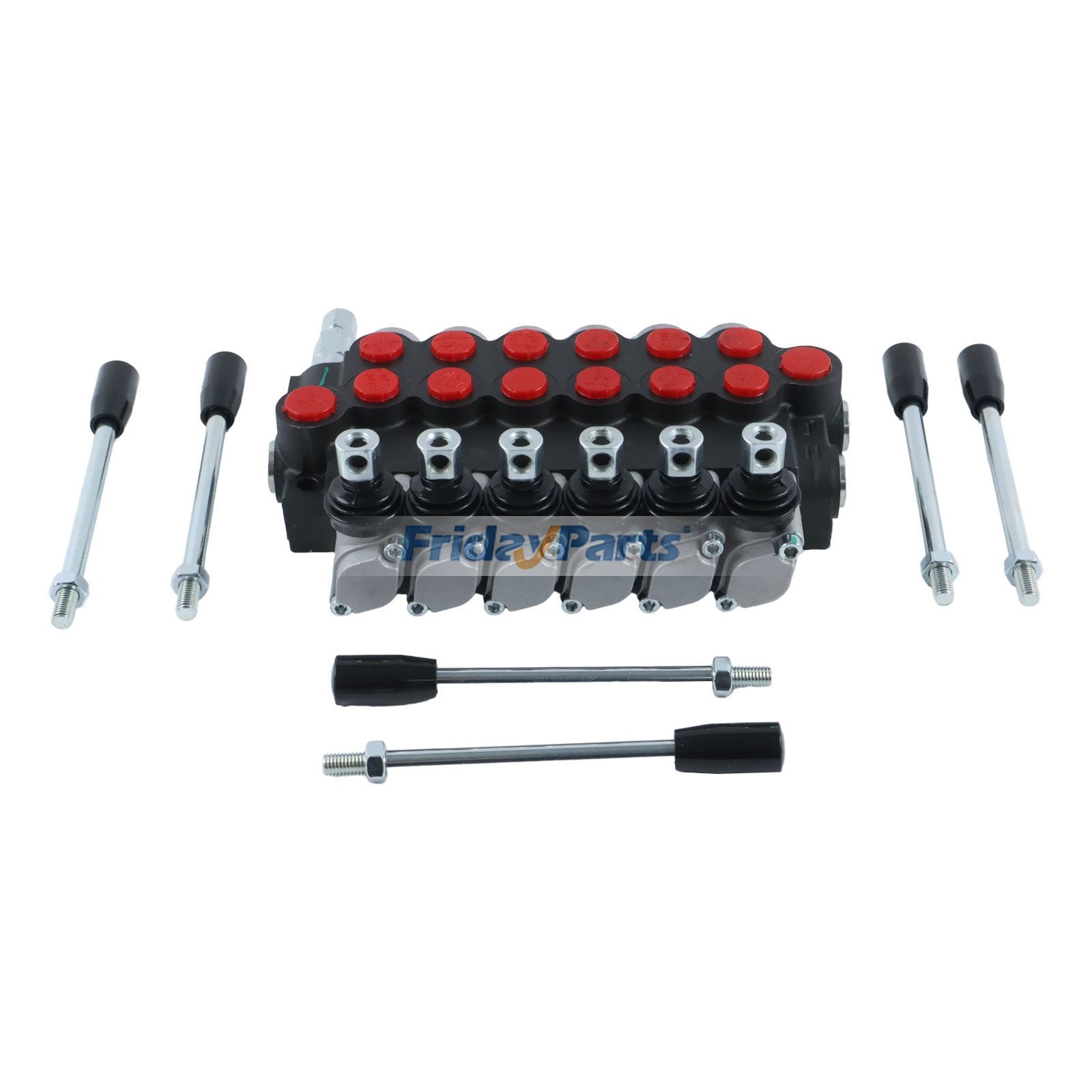 Loader,Tractor 6 Spool 13 GPM 3600 PSI Hydraulic Directional Control Valve