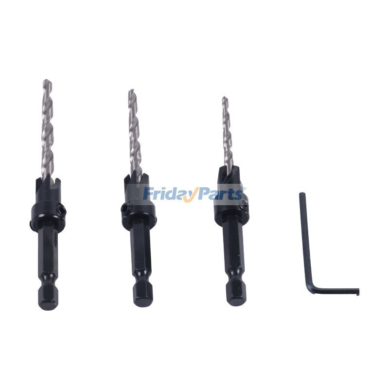 Aftermarket Milwaukee 48-13-5003 3 Pieces Countersink Drill Bit Set