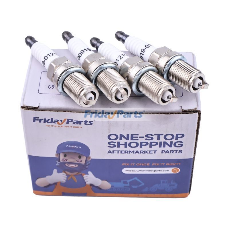 4 piezas de bujías de iridio NGK 6046 DCPR7EIX para Fiat 500 2012-2017 Chevrolet Spark 2013-2015