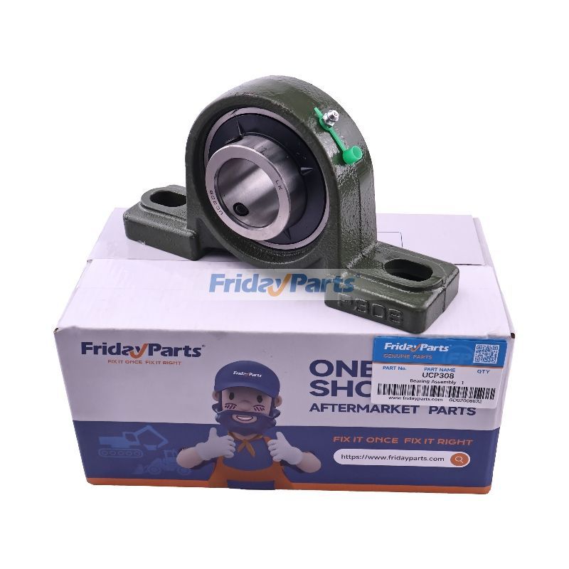 Aftermarket NTN UCP308 40mm Plummer Pillow Block Housing Unit Mounted Bearing Assembly