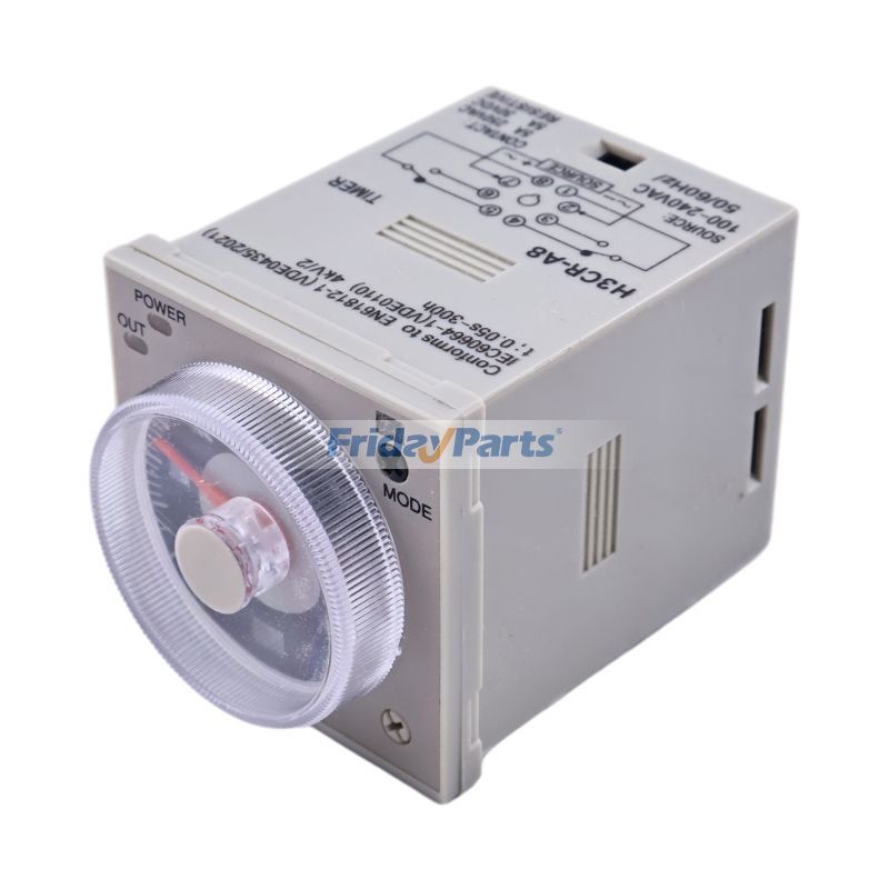 Relais temporisé 8 broches OMRON H3CR-A8 100-240 VCA 50/60 Hz de rechange