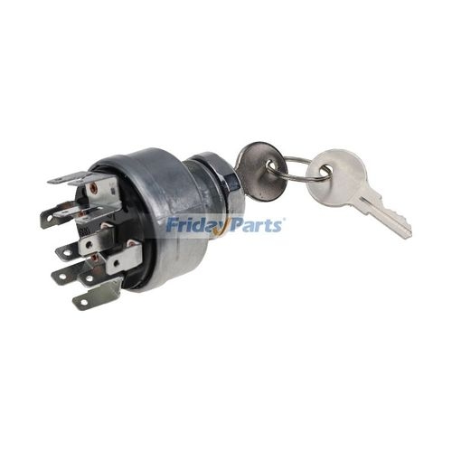 Aftermarket Pollak 31-114P Zündschalter mit 2 Schlüsseln für LKW ...