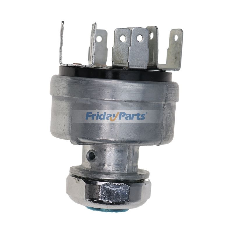 Interruptor de encendido Pollak 31-114P de repuesto con 2 llaves para excavadora, tractor, cargadora y topadora de camión