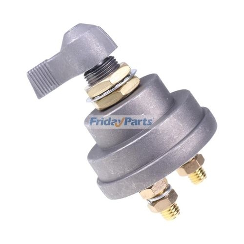 Pollak 51-902EP Lever Master Battery Disconnect Kill Switch With Face Plate, 6-36V