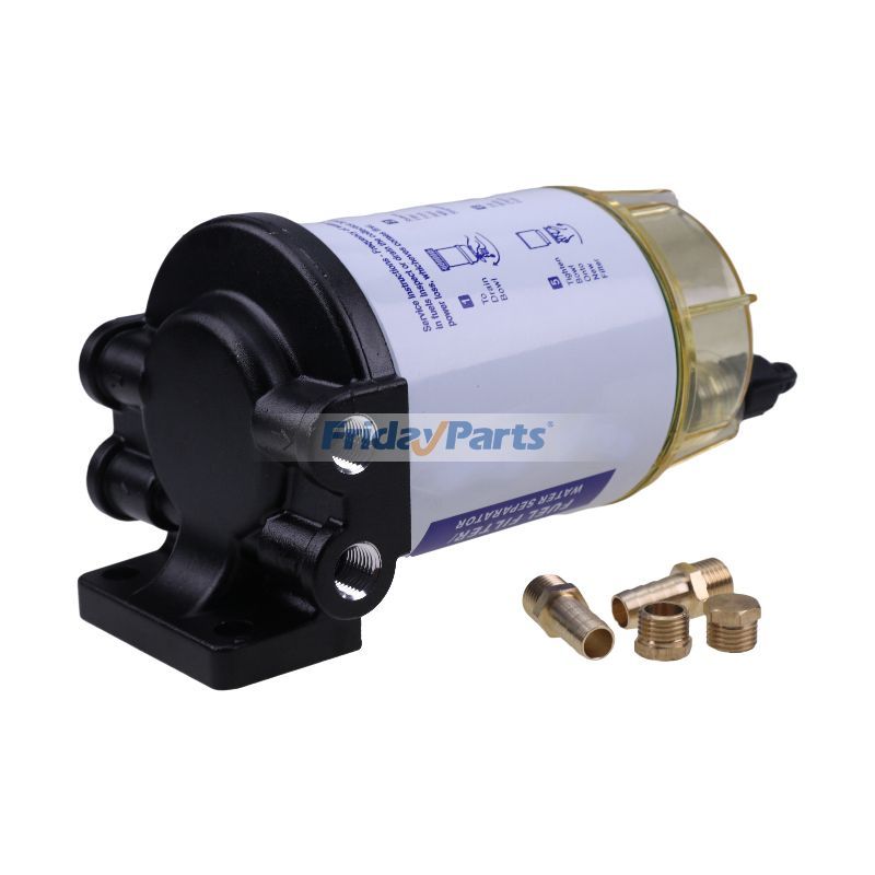 Aftermarket Racor 7-0842 Marpac FF02000 Fuel Water Separator Bowl and Stainless Steel Head 3/8" for Boat