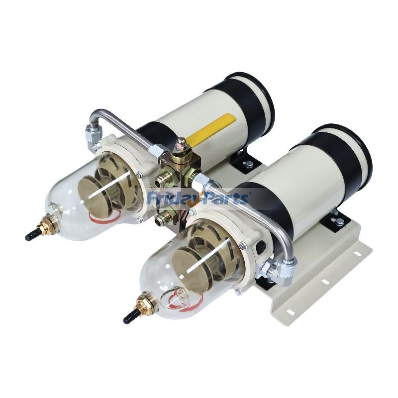 Aftermarket Racor 751000FHX Dual Turbine Fuel Filter Water Separator Assembly