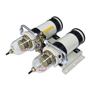 Aftermarket Racor 751000FHX Dual Turbine Fuel Filter Water Separator ...