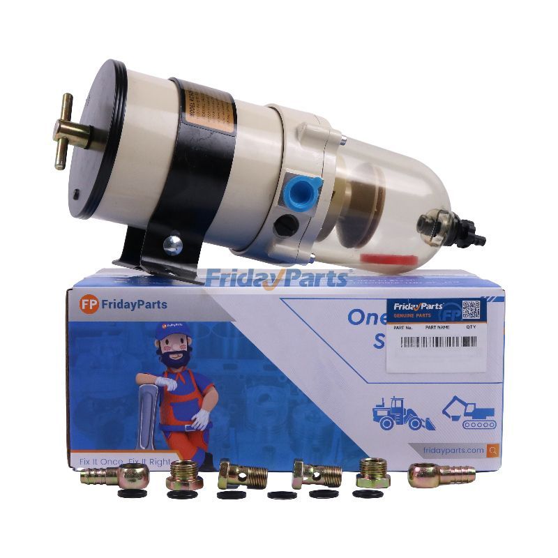 Aftermarket Racor 900 Series Fuel Filter Water Separator 900FG 900FH 900GPH for Volvo Engine D12 Truck FH12380 Bus B10M Scania With Hole