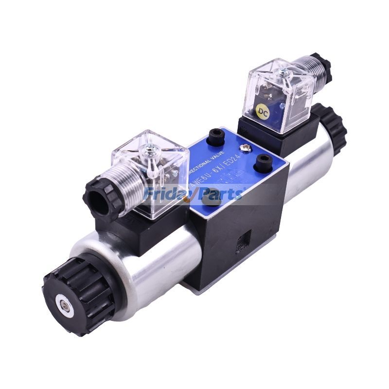 Electroválvula direccional hidráulica Bosch Rexroth 4WE6U para grúa, excavadora, cargadora, tractor y cosechadora
