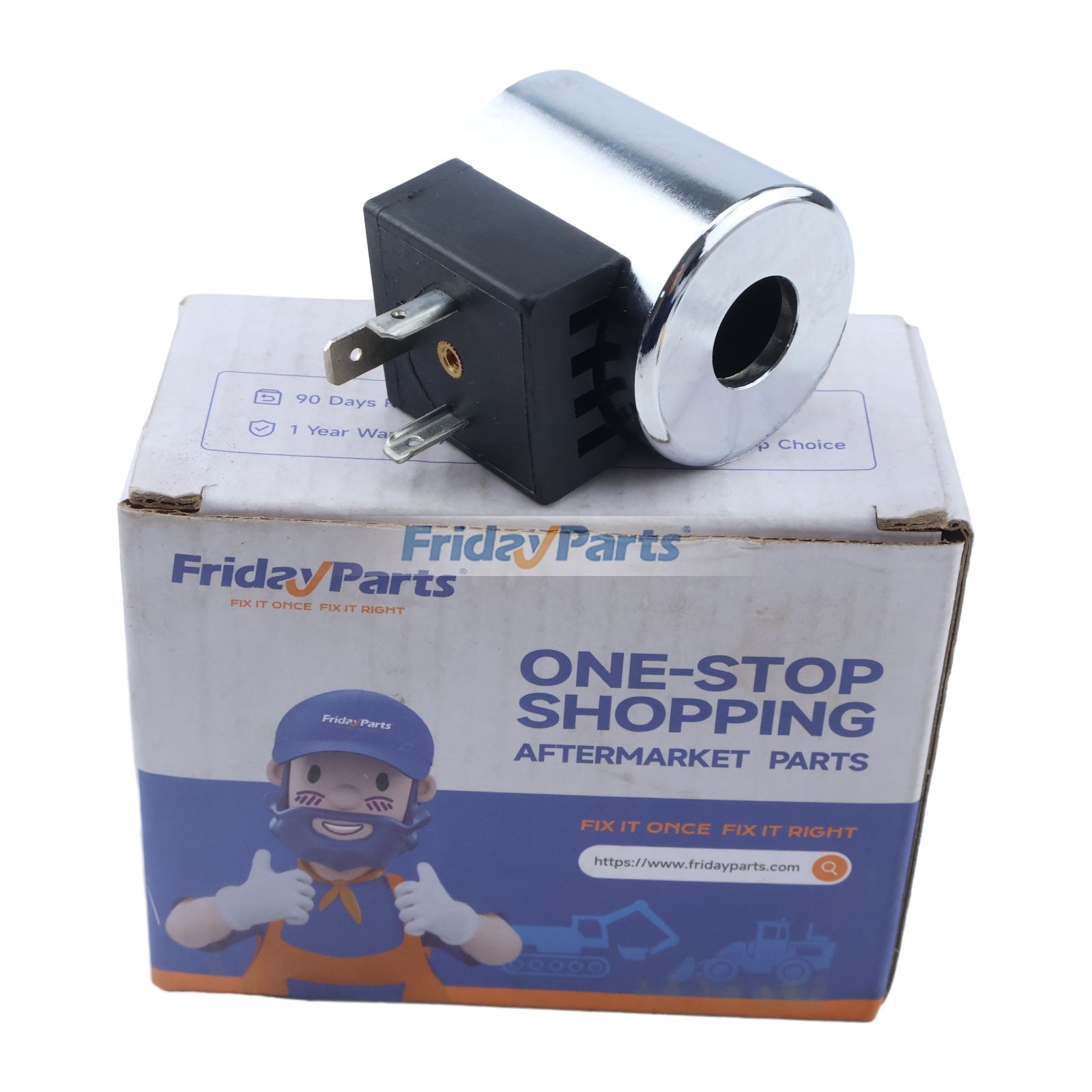 Aftermarket Rexroth R933000053 24V Solenoid Valve Coil for Excavator Loader Truck