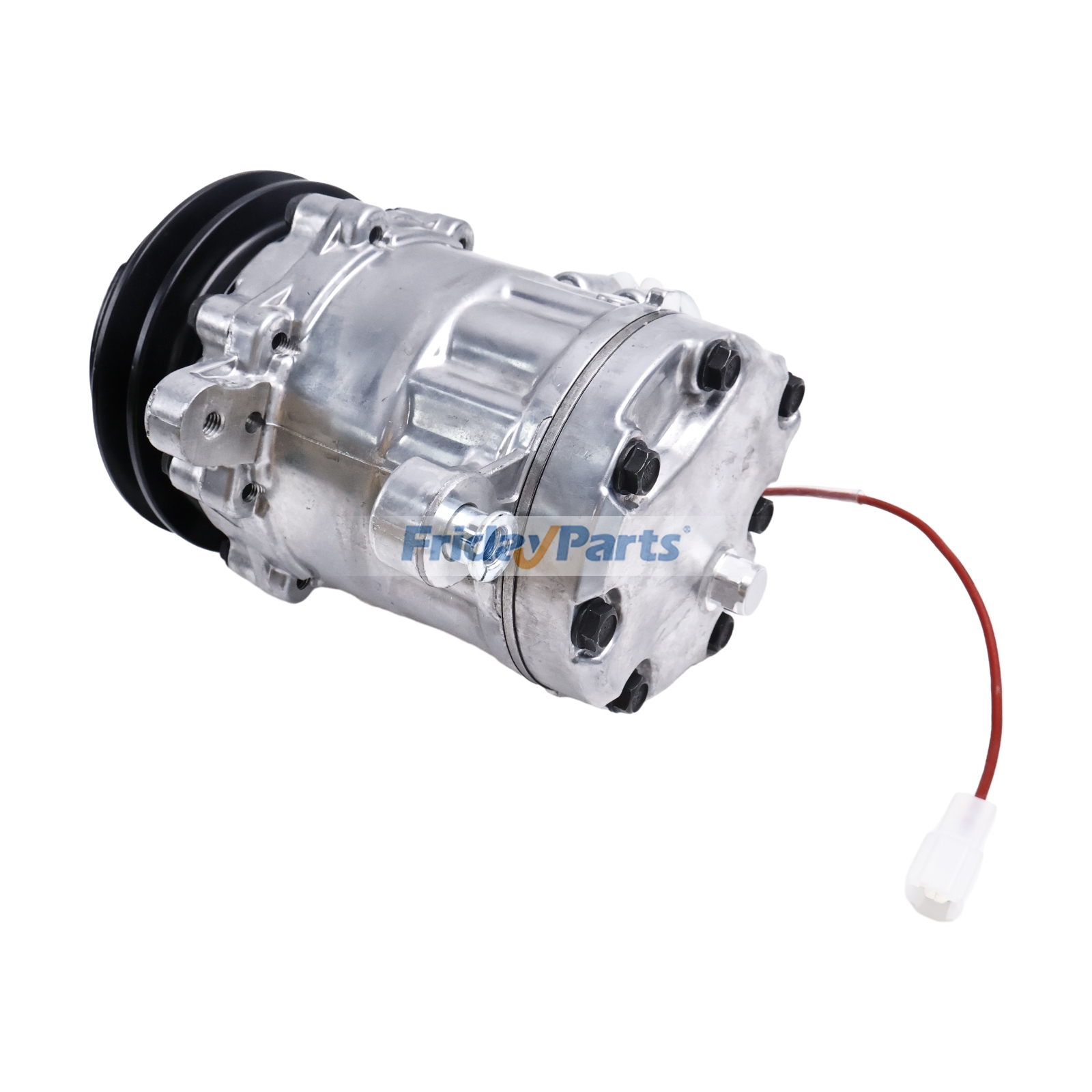 Compresor de aire acondicionado de 1 ranura, 12 V, 115 mm, 7B08, repuesto para Sanden 8317 de FridayParts