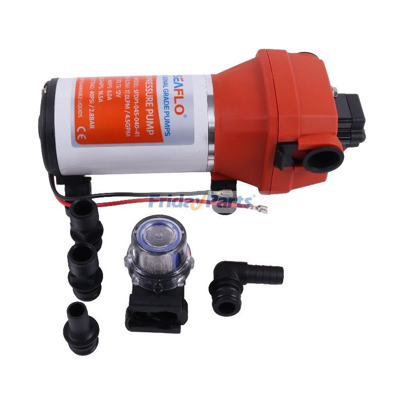 Aftermarket Seaflo SFDP1-045-040-41 12V 4-chamber Diaphragm Pump