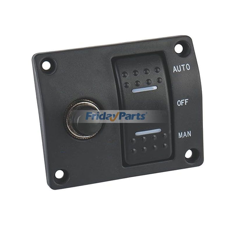 Panel de interruptores de bomba de achique Seaflo SFSP-015-02 de 15 A, 12 V y 24 V para mercado de accesorios