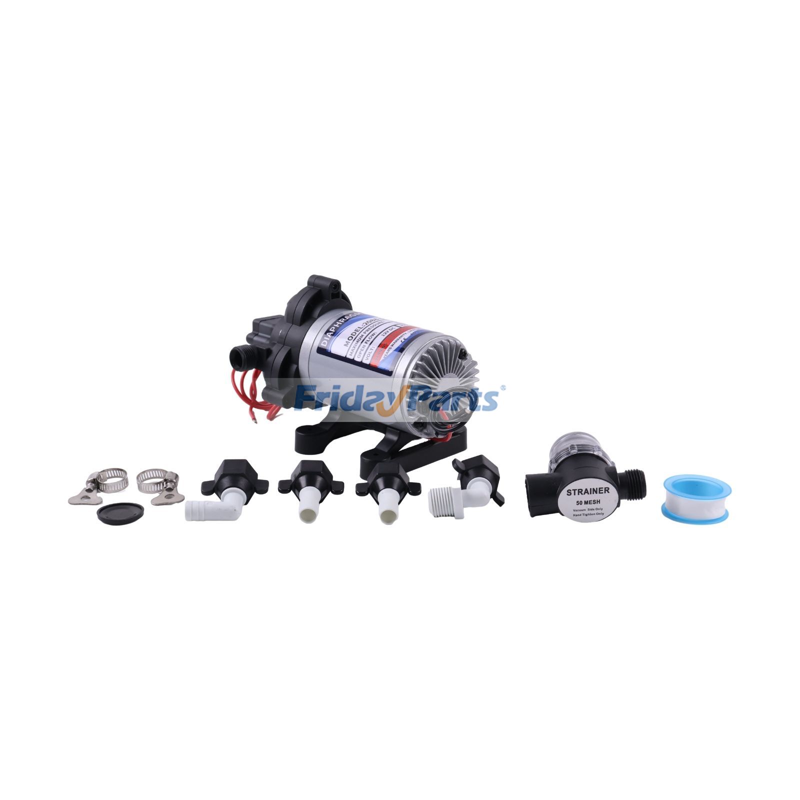 他ブランド用用アフターマーケット Shurflo 2088-594-144 3.0GPM 115VAC ダイヤフラムポンプ 高流量中圧農業用散布および液体移送用