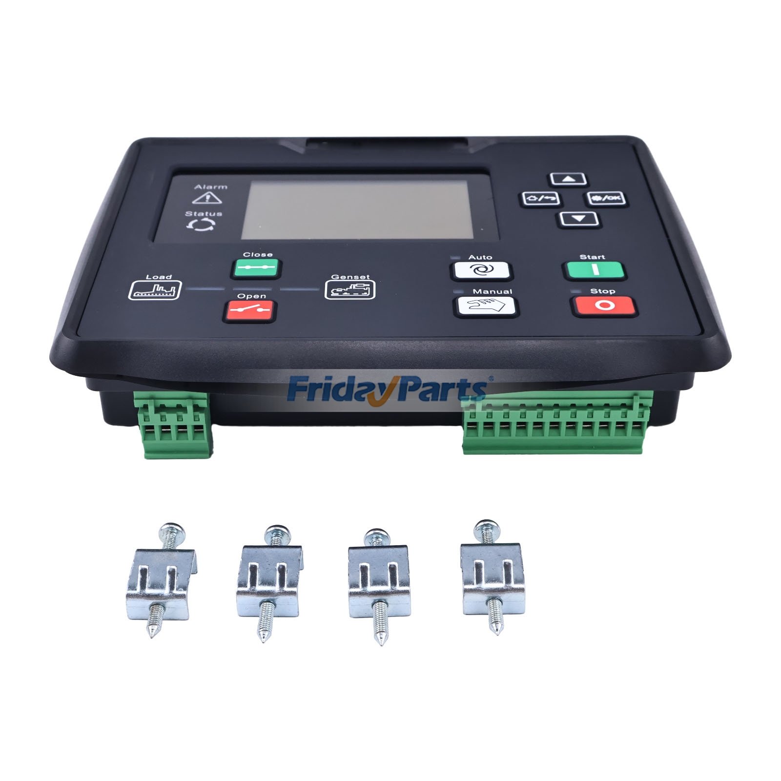 Controlador de grupo electrógeno SmartGen HGM6110N de posventa para generador