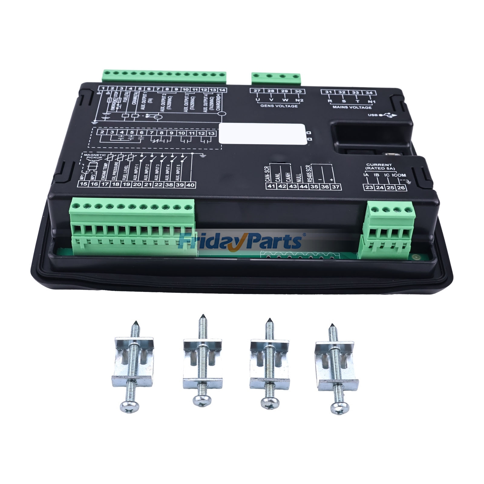 Controlador de gerador SmartGen HGM6110N de reposição para gerador FridayParts