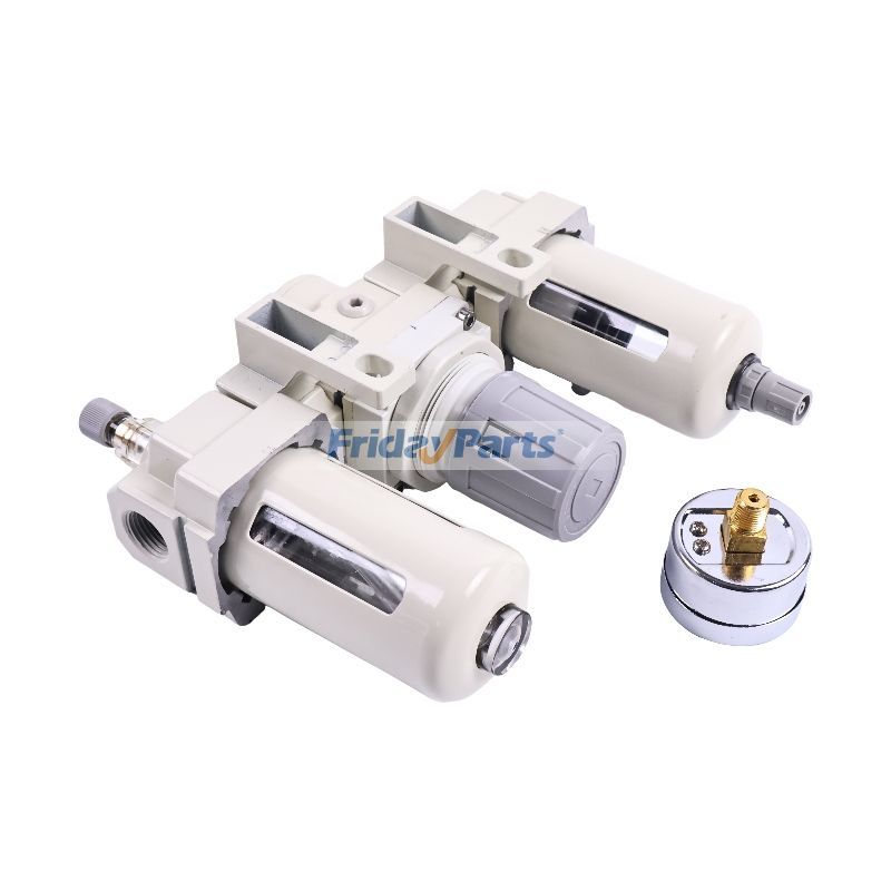 他ブランド用用アフターマーケット SMC AC3000-03 エアコンプレッサー フィルター オイルセパレーター 圧力レギュレーター バルブ