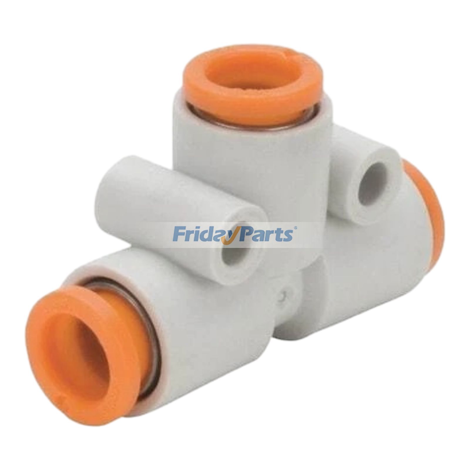 For SMC KQ2T07-00A Push-Fit Tee Fitting for Pneumatic Tool Actuator Non-Potable Water System
