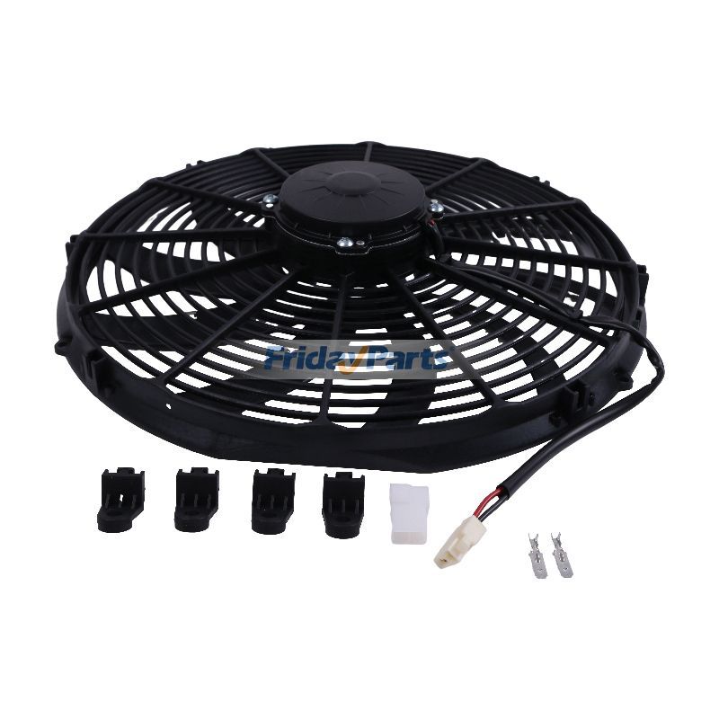 Reemplazo para ventilador de enfriamiento extractor SPAL 30102049 VA18-AP71/LL-59A de 12 V