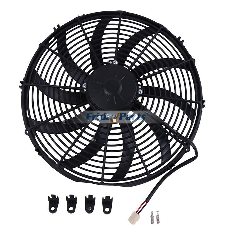 Reemplazo para ventilador de enfriamiento extractor SPAL 30102049 VA18-AP71/LL-59A de 12 V de FridayParts