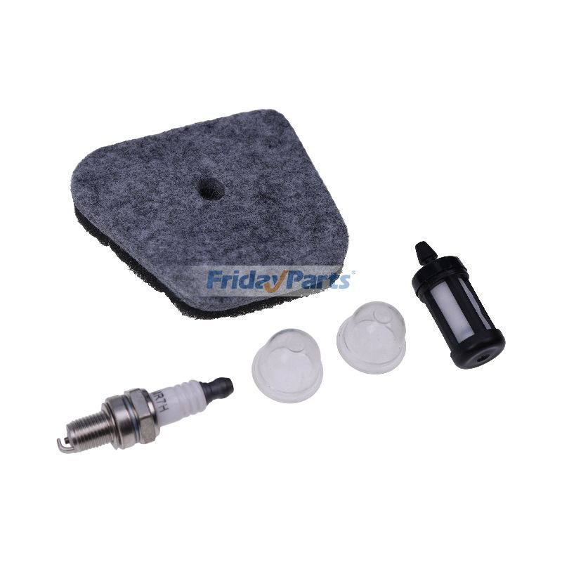 Kit de bougies d'allumage et filtre à air de rechange STIHL 4180-120-1800 pour FS90, FS100, FS110, FS130, HT101, HT130, HT131