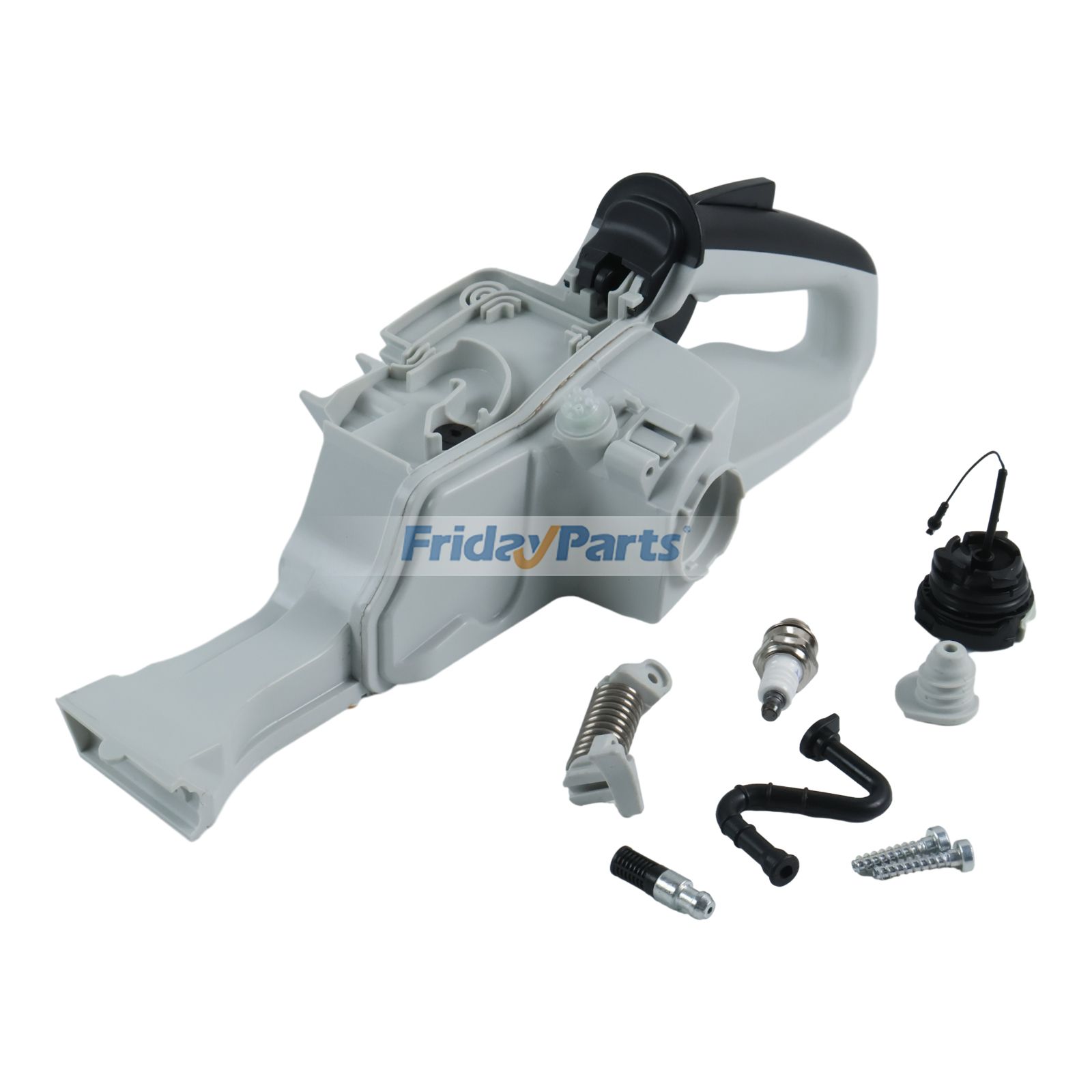 Tanque de combustível com alça traseira Stihl 11417911030 para motosserra MS271 MS291